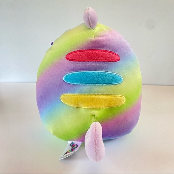 SQUISHMALLOWS | Honeydew the Chameleon Lizard Rainbow 8” #749 Jazwares - Picture 5 of 9